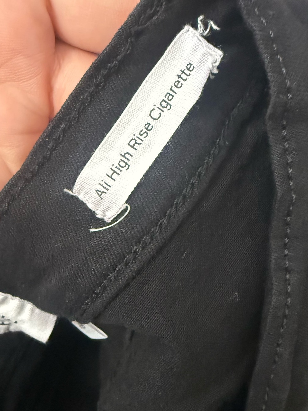 Frame Denim All High Cigarettes Women's Black Skinny Jeans Sz 25 - Picture 6 of 6